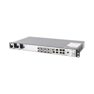 OLT GPON OptiXAccess 8 Puertos Huawei con Modulos C+, 4 Puertos Uplink (10GE/GE), Hasta 512 ONTs, 2 Fuentes de Alimentación AC, 1 UR 3 EA5801EGP08 AD 2 p