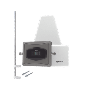 Kit Amplificador de Señal Celular 4G/ Incluye Mástil / Mejora las llamadas convencionales y VoLTE / Soporta datos de tecnologías 2G, 3G y 4G de TELCEL, AT&T y MOVISTAR / Cubre hasta 500 m2.