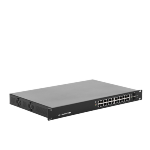 Switch EdgeMAX administrable de 24 puertos Gigabit con PoE+/PoE Pasivo 24V + 2 Puertos SFP, 250 W 3 ES24250W AD 2 p