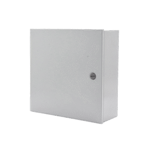 Gabinete de Acero, Uso Interior (Nema 1)  de 80 x 60 x 20 cm con Placa Interna / Tipo Telefónico.