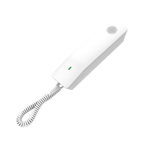 Teléfono IP Hotelero, 2 líneas SIP con 2 cuentas, codec Opus, IPV4/IPV6, color blanco, con gestión en la nube GDMS 2 GHP610 AD 1 p