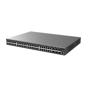 Switch Gigabit Administrable / 48 puertos 10/100/1000 Mbps + 6 Puertos SFP+ / Compatible con GWN Cloud. 3 GWN7806 AD 2 p