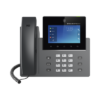 Teléfono IP Android 11, 16 líneas SIP con 12 cuentas, pantalla táctil 5", puertos Gigabit, Wi-Fi, Bluetooth, PoE, codec Opus, IPV4/IPV6 con gestión en la nube GDMS 6 GXV3450 p