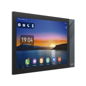 Monitor IP/SIP para interior con Android, Wi-Fi, Bluetooth, Pantalla táctil de 10.1", audio de 2 vías, PoE, 8 interfaces de entrada de alarma. 3 I57A AD 2 p