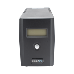 UPS 600VA/360 W Pantalla LCD / Línea Interactiva 120Vca / 6 tomas 5-15R (4 Respaldadas) / Regulación de Voltaje / Protección RJ45 3 LP600LCD AD 2 p