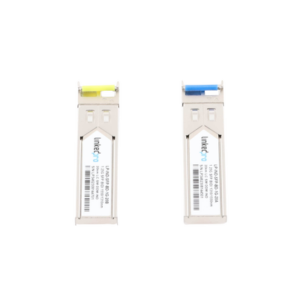 Transceptores Ópticos Industriales Bidireccionales SFP (Mini-Gbic) / Monomodo 1310 & 1550 nm / 1.25 Gbps / 1000BASE-BX / Conector LC/UPC Simplex / DDM / Hasta 20 km / 2 Piezas 2 LPINDSFPBD1G20 AD 1 p