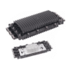 Caja de Distribución de Fibra Óptica Horizontal, hasta 96 empalmes, Exterior IP68, 3 Puertos de entrada y Salida 7 LPSCH963 p