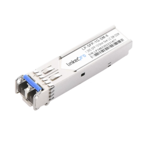 Transceptor Óptico SFP (Mini-Gbic) / Monomodo 1310 nm / 1.25 Gbps / 1000BASE / Conectores LC/UPC Dúplex / DDM / Hasta 5 km