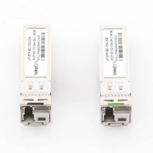 Transceptores Ópticos Bidireccionales SFP+ (Mini-Gbic) / Monomodo 1270 & 1330 nm / 10 Gbps / 1000BASE-BX / Conector LC/UPC Simplex / DDM / Hasta 20 km / 2 Piezas 4 LPSFPBD10G20 AD 3 p