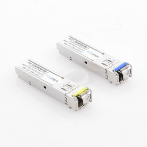 Transceptores Ópticos Bidireccionales SFP (Mini-Gbic) / Monomodo 1310 & 1550 nm / 1.25 Gbps / 1000BASE-BX / Conector LC/UPC Simplex / DDM / Hasta 10 km / 2 Piezas 3 LPSFPBD1G10 AD 2 p