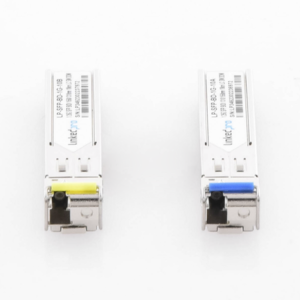 Transceptores Ópticos Bidireccionales SFP (Mini-Gbic) / Monomodo 1310 & 1550 nm / 1.25 Gbps / 1000BASE-BX / Conector LC/UPC Simplex / DDM / Hasta 10 km / 2 Piezas 4 LPSFPBD1G10 AD 3 p