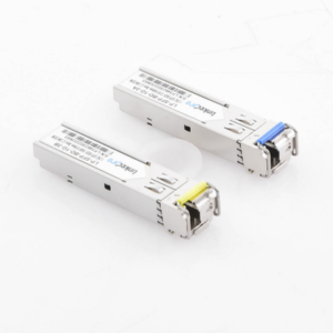 Transceptores Ópticos Bidireccionales SFP (Mini-Gbic) / Monomodo 1310 & 1550 nm / 1.25 Gbps / 1000BASE-BX / Conector LC/UPC Simplex / DDM / Hasta 3 km / 2 Piezas 3 LPSFPBD1G3 AD 2 p