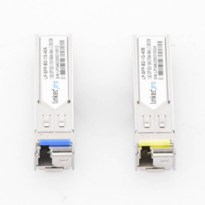 Transceptores Ópticos Bidireccionales SFP (Mini-Gbic) / Monomodo 1310 & 1550 nm / 1.25 Gbps / 1000BASE-BX / Conector LC/UPC Simplex / DDM / Hasta 40 km / 2 Piezas 4 LPSFPBD1G40 AD 3 p