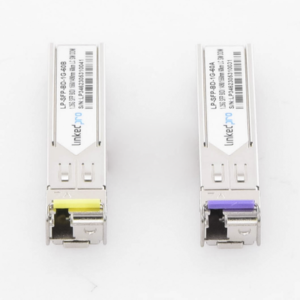 Transceptores Ópticos Bidireccionales SFP (Mini-Gbic) / Monomodo 1490 & 1550 nm / 1.25 Gbps / 1000BASE-BX / Conector LC/UPC Simplex / DDM / Hasta 60 km / 2 Piezas 4 LPSFPBD1G60 AD 4 p