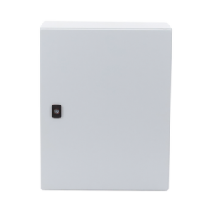 Gabinete de Uso Exterior NEMA 4/12; IP66; IK10, 500 x 400 x 260 mm, De Acero, Color Gris Claro