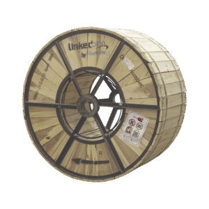 Carrete de 4 km de Fibra Optica Aerea 24 Hilos (ADSS) G.652D Monomodo Exterior, Span 200, Loose Tube