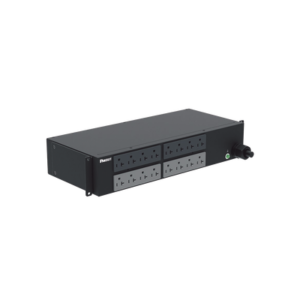 PDU Básico para Distribución de Energía, Enchufe de Entrada NEMA L5-30P, Con 16 Contactos NEMA 5-20R, Instalación Horizontal de 19in, 2 UR, 30 Amp, 208 Vca