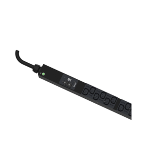 PDU Monitoreable (MI) para Distribución de Energía, Enchufe de Entrada NEMA L6-30P, Con 32 Salidas C13 y 6 C19, de Instalación Vertical, 208 Vca, 30 Amp 4 P38D25M AD 3 p