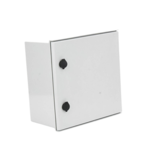 Gabinete de Poliéster IP65 Uso en Intemperie (400 x 400 x 200 mm) con Placa Trasera Interior de Plástico (Incluye Chapa y Llave). 4 PST404020P AD 3 p