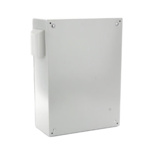 Gabinete Ventilado de Acero IP55 Uso en Exterior (600 x 800 x 300 mm) con Placa Trasera Interior Metálica y Compuerta Inferior Atornillable. Incluye Ventilador, Ventilas, filtros, Chapas y Llave T. 3 PST608030AV AD 5 p