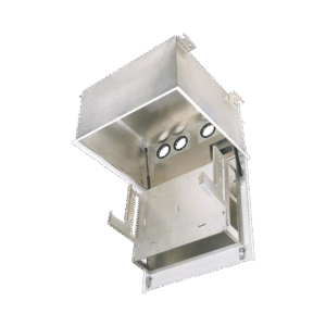 Gabinete PanZone Premium, de Montaje en Techo, Con 8 UR Para Equipo Pasivo, Fabricado en Acero, Color Blanco