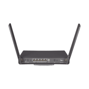 MIKROTIK (hAP ac3) Router inalámbrico de doble banda con 5 puertos Gigabit Ethernet y antenas externas de alta ganancia 2 RBD53IG5HACD2HND AD 1 p