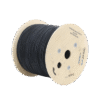 Carrete de 2 km de Fibra Óptica Aérea Tipo Drop Redonda (Figura 0) G.657A2, Monomodo, 1 hilo, forro de 3 mm 1 RDC1FOG657A2 2KM p