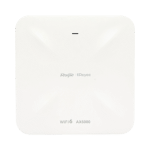 Punto de Acceso Mesh Wi-Fi 6 Ruijie con doble puerto multi-gigabit 2.5G Interior en Techo hasta 5.9 Gbps, doble banda 802.11 AX6000 MU-MIMO 4x4 8 RGRAP2260H AD 7 p