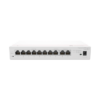HUAWEI eKit - Router Multi-Servicio / 2 puerto 10/100/1000 Mbps(WAN) / 1 puerto 10/100/1000 Mbps(WAN/LAN) PoE / 7 puertos 10/100/1000 Mbps(LAN) PoE / 124W / Rendimiento 2 Gbps / Controla hasta 64 APs / Hasta 250 Clientes / Administración Nube Grati 13 S380S8P2T p