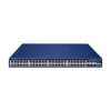 Switch Administrable Stacking Capa 3, 48 Puertos PoE Gigabit 802.3at, 6 Puertos SFP de 10 G, Incluye Fuente Redundante de 55 V cc 13 SGS631048P6XR p