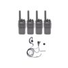 Kit de 4 radios TX600 con 4 TXEHK 8 TX600DUOKIT p