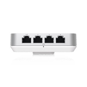 Access Point UniFi U6 In Wall/Montaje p/pared, WIFI 6 2.4 Y 5 Ghz, hasta 5.3 Gbps, 1 pto PoE In, 4 ptos secundarios (1 PoE Out) 7 U6IW AD 6 p