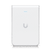 Access Point UniFi U6 In Wall/Montaje p/pared, WIFI 6 2.4 Y 5 Ghz, hasta 5.3 Gbps, 1 pto PoE In, 4 ptos secundarios (1 PoE Out) 17 U6IW p