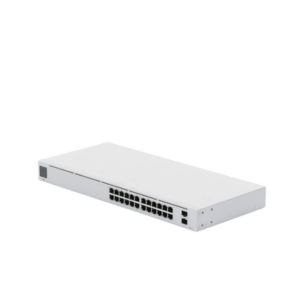UniFi Switch USW-24-POE Gen2, Capa 2 de 24 puertos (16 puertos PoE 802.3af/at + 8 puertos Gigabit) + 2 puertos 1G SFP, 95W, pantalla informativa 5 USW24POE AD 4 p
