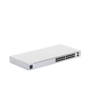 UniFi Switch USW-24-POE Gen2, Capa 2 de 24 puertos (16 puertos PoE 802.3af/at + 8 puertos Gigabit) + 2 puertos 1G SFP, 95W, pantalla informativa 8 USW24POE AD 7 p