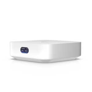 Router UniFi Ultra Express UX con WiFi 6, 1 puerto WAN GbE / 1 puerto GbE LAN. Administra hasta 4 dispositivos UniFi en modo  Gateway, o funciona como AP, hasta 50 clientes