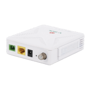 ONU Dual GPON/EPON con 1 Puerto SC/APC + 1 puerto LAN Gigabit + 1 puerto CATV