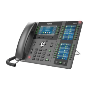 Telefono IP para recepcion 20 líneas SIP PoE, 106 botones DSS, Bluetooth integrado para diademas, puertos Gigabit, soporta recepción video
