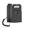 Teléfono IP empresarial para 2 lineas SIP con pantalla LCD, Puertos Gigabit, Códec Opus, conferencia de 6 vías, PoE. 12 X301G p