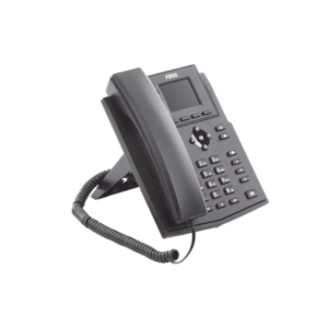 Teléfono IP Wi-Fi empresarial para 4 líneas SIP con pantalla LCD de 2.4 pulgadas a color, Opus y conferencia de 3 vías, PoE. 7 X303W AD 6 p