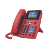 Teléfono IP Empresarial con Estándares Europeos, 16 lineas SIP con pantalla LCD de 3.5" a color, 6 teclas DSS/BLF, puertos Gigabit, IPv6, Opus y conferencia de 3 vías, PoE/DC (incluye fuente). 4 X5UR p