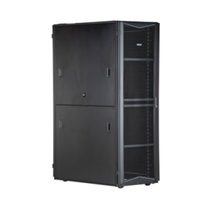 Gabinete FlexFusion para Centros de Datos, 45 UR, 600 mm de Ancho, 1070 mm de Profundidad, Fabricado en Acero, Color Negro 3 XG64512BS0001 LAT IZQ p