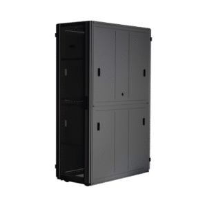 Gabinete FlexFusion™ XGL (Light) para Centros de Datos, 42 UR, 800 mm de Ancho, 1200 mm de Profundidad, Fabricado en Acero, Color Negro