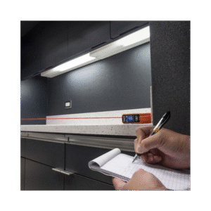 Medidor Compacto Láser de Distancias. Rango: 5.1 cm a 30.5 m / Opción cm o pulg. o Combinado / Clip para Bolsillo. 4 93LDM100C AD 3 p