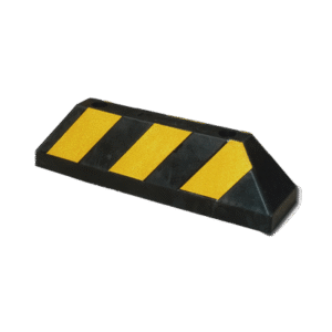 Tope Vehicular 55cm Para Camion Estacionamiento Color Negro-Amarillo 3 AC55TC AD 2 p