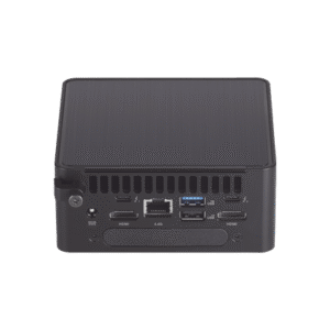 NUC / Asus / Mini PC Performance / Core i3 / 14a Generación / 1 X HDMI / 3 X USB / 1 X USB-C / WiFi 6 / Bluetooth / Memoria RAM, S.O y SSD o HDD No Incluido / Incluye Fuente 4 BOXNUCI314I LAT DER p