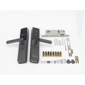 Cerradura Inteligente / Cerrojo Tipo Americano / Wi-Fi / Bluetooth / Códigos Temporales Para Visitantes / Lectura de Huella / Lectura de Tag / Contraseña / Botón para Timbrar / Apertura remota / No Requiere Hub 3 CSDL05R100 AD 1 p