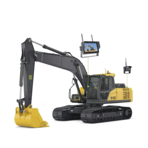 Sistema Profesional Inalámbrico de Cámara de Reversa Infrarroja y Monitor Touch de 7" para Vehículos de Trabajo y Montacargas 10 EP175J AD 9 p