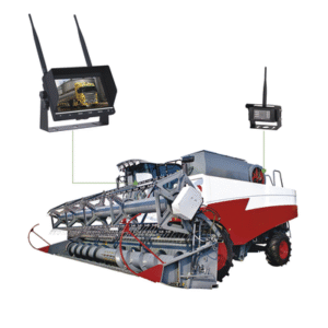 Sistema Profesional Inalámbrico de Cámara de Reversa Infrarroja y Monitor de 7" para Vehículos de Trabajo y Montacargas 7 EP745J AD 3 p