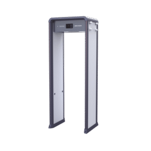 Arco Detector de Metales de 33 Zonas Hikvision con Pantalla LCD de 7" / Conteo de personas y Alarmas / Ajuste de Sensibilidad e Interferencias